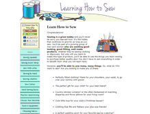 Tablet Screenshot of learninghowtosew.com